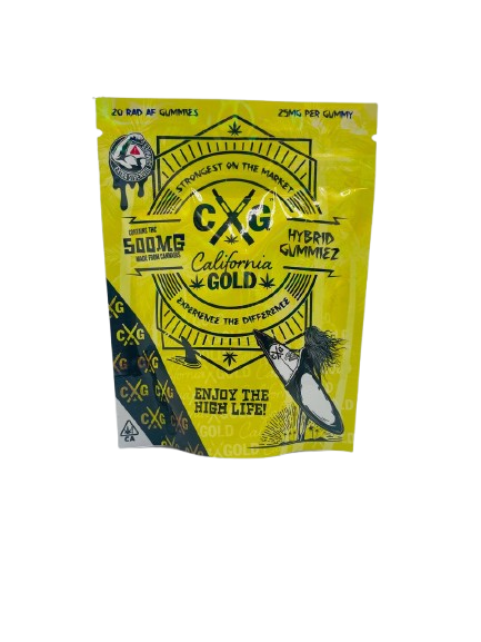 Cali Gold Gummies 500MG - Image 2