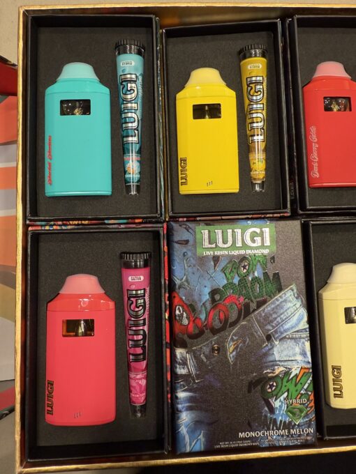 Luigi 2G Disposable Series 4 – Live Resin Liquid Diamond W/ Infused Pre Roll