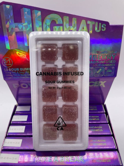 Highatus Edibles Sour Gummies - Image 2