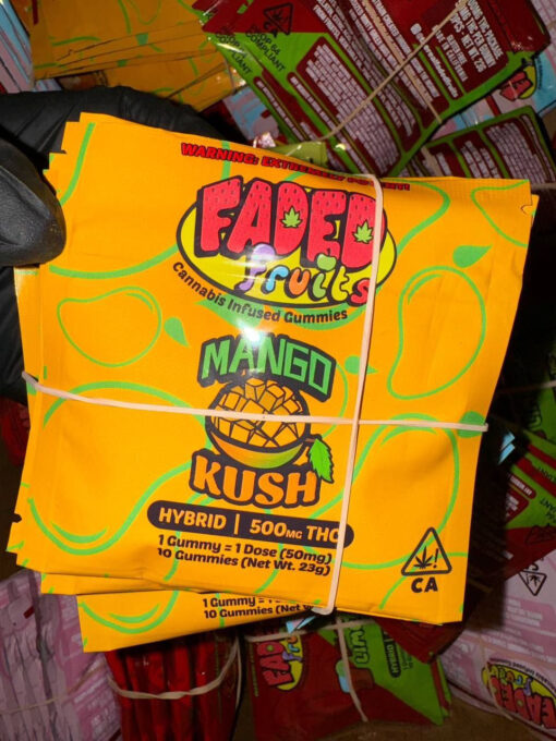 Faded Fruits Gummies 500MG - Image 2