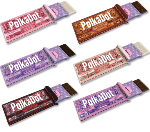 Polkadot Mushroom Chocolate Bar - Image 7