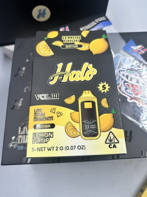 HALO V3 DISPOSABLE 2G – LIVE RESIN DIAMONDS - Image 2