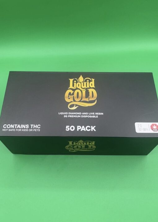 LIQUID GOLD 2G DISPOSABLE – LIQUID DIAMONDS AND LIVE RESIN - Image 3