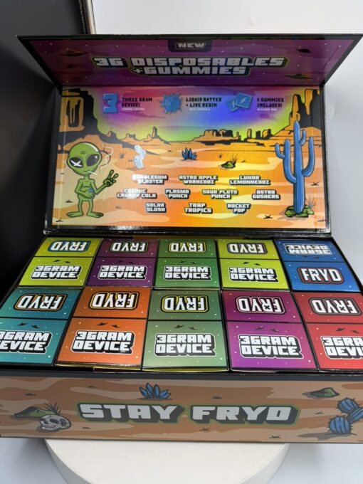 NEW FRYD 3G DISPOSABLE + GUMMIES – LIQUID BATTER + LIVE RESIN - Image 4