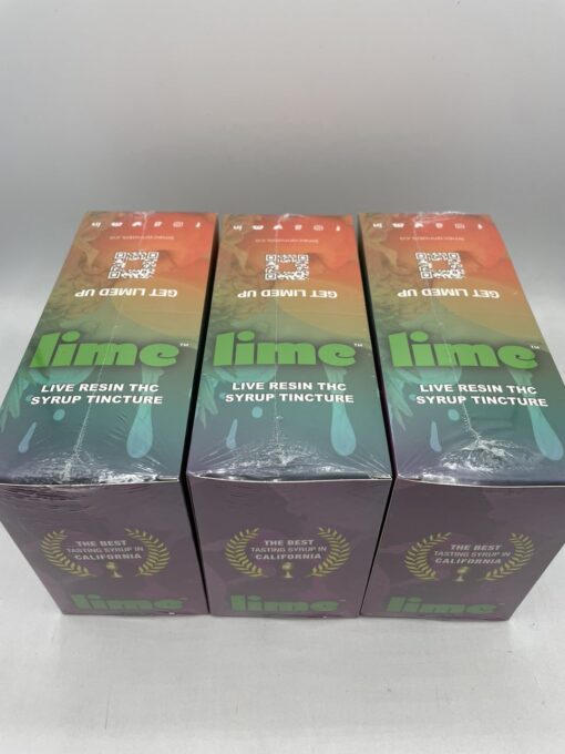 Lime Live Resin Thc Syrup 1000 MG - Image 5