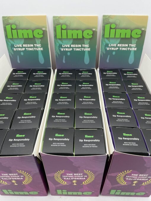 Lime Live Resin Thc Syrup 1000 MG - Image 4