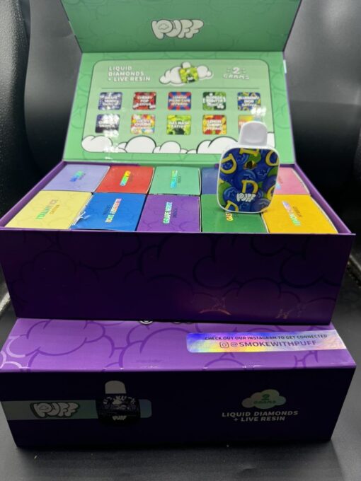 Smoke With Puff 2G Liquid Diamonds + Live Resin Disposable