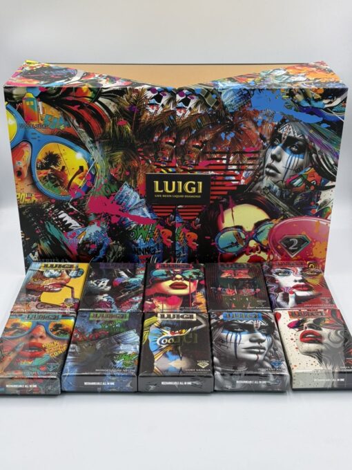 Luigi 2G Disposable Series 4 – Live Resin Liquid Diamond W/ Infused Pre Roll - Image 3