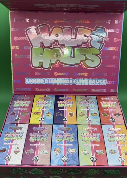 SWEETZ EXOTICS HALF & HALFS 2G DISPOSABLE – LIQUID DIAMONDS + LIVE SAUCE - Image 3