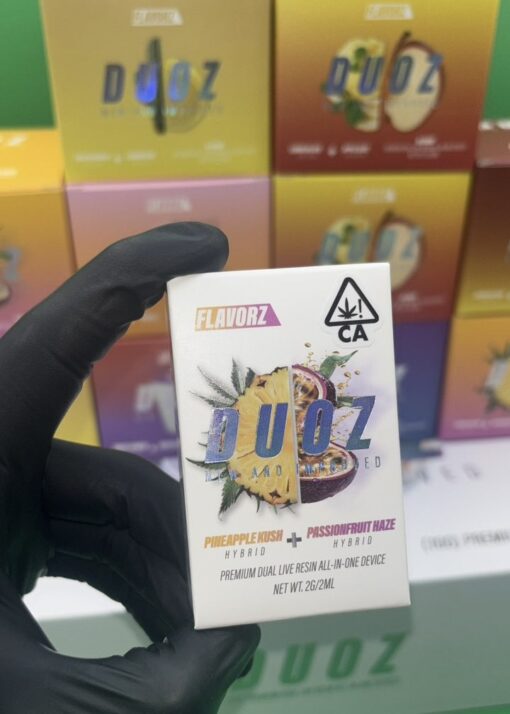 FLAVORZ DUOZ 2G DISPOSABLE – DUAL LIVE RESIN