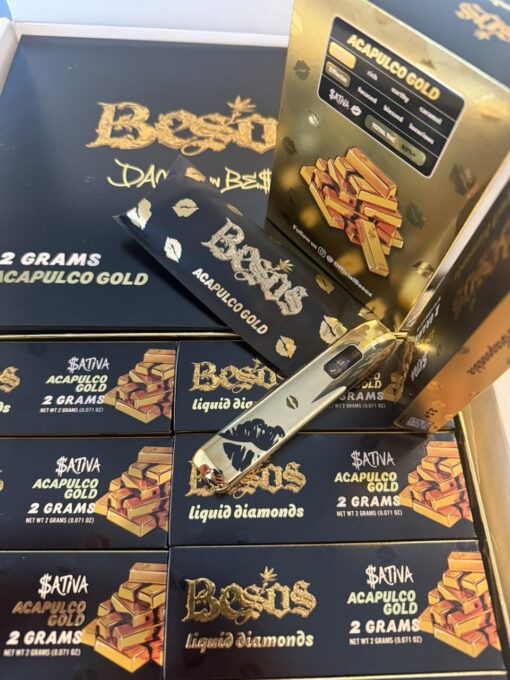 BESOS ACAPULCO GOLD 2G DISPOSABLE – LIQUID DIAMONDS