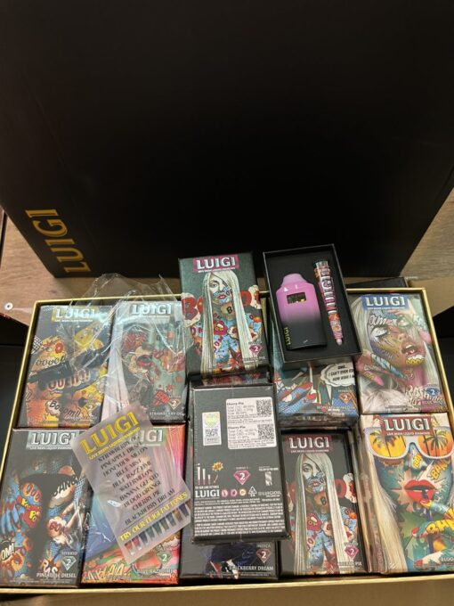 LUIGI V5 DISPOSABLE 2G W/ PRE ROLL – LIVE RESIN LIQUID DIAMOND - Image 2